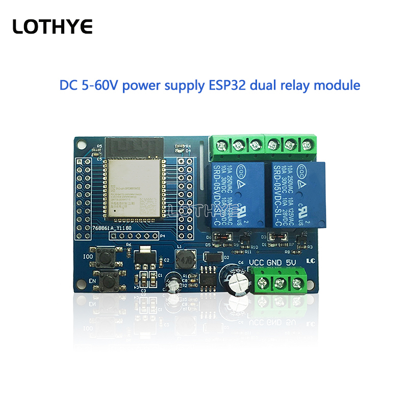 Espressif Esp32 - ESP32 듀얼 채널 Wifi 블루투스 릴레이