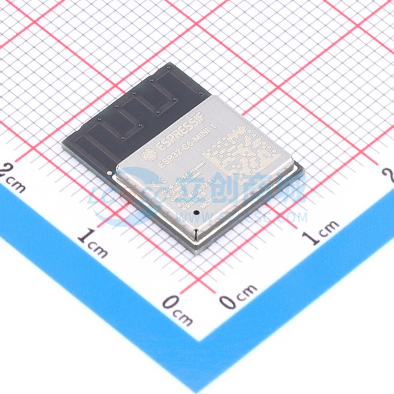 Esp32 C6 - 3개 ESP32-C6-MINI-1-H4 SMD 16.6x13.2mm WiFi 무선