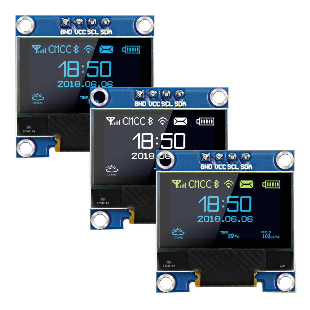 0.96 인치 OLED 디스플레이 모듈 SSD1306  - Esp8266 리뷰 및 가격