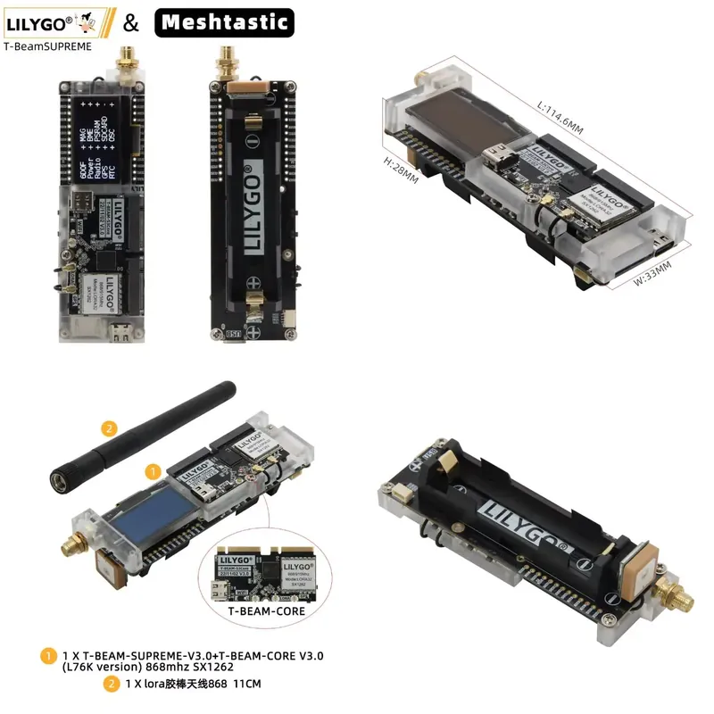 LILYGO T-Beam ESP32-S3 SX1262  - Esp32 리뷰 및 가격