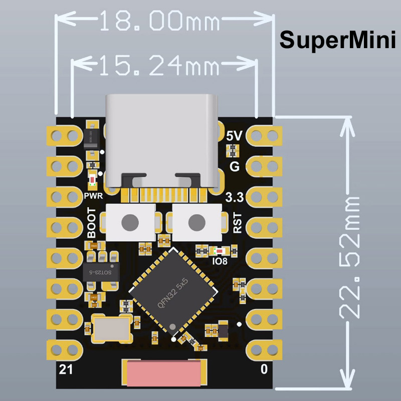 ESP32-S3 슈퍼미니 프로 미니 개발 보드, Wi- - Espressif Esp32 리뷰 및 가격