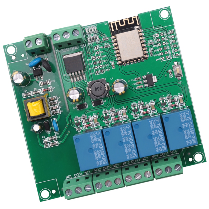 ESP8266 무선 WIFI 4채널 릴레이 모듈 ESP - Esp8266 리뷰 및 가격